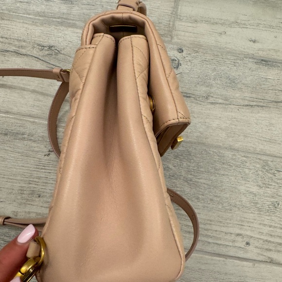 RARE! TOD’S SHOPPING MEDIA LEATHER 2 way Bag Pristine - Picture 5 of 10